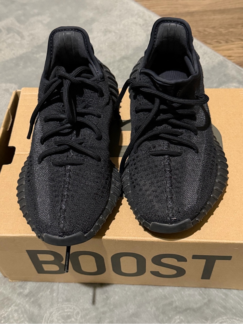 adidas Black Knit Low-Top Sneakers